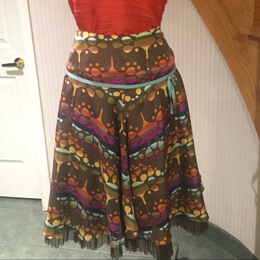NWT Multi coloured skirt